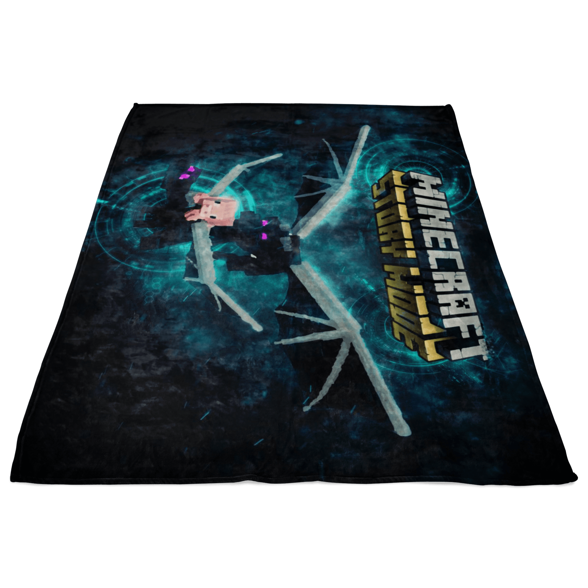 Minecraft Fleece Blanket Ender Dragon Black Blanket LS0757 - Lusy Store
