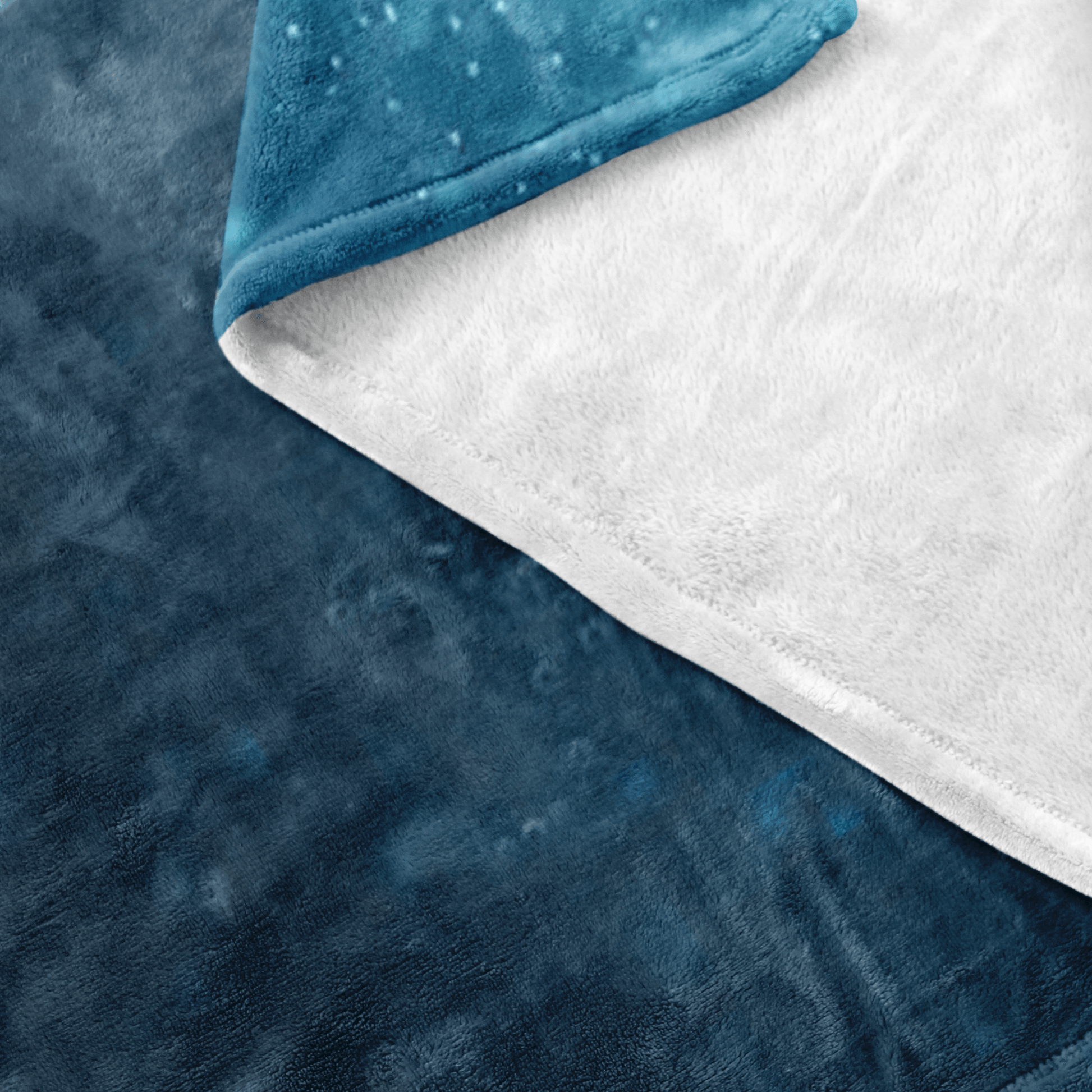 Minecraft Fleece Blanket Ender Dragon Bubbles Blue Blanket - Lusy Store
