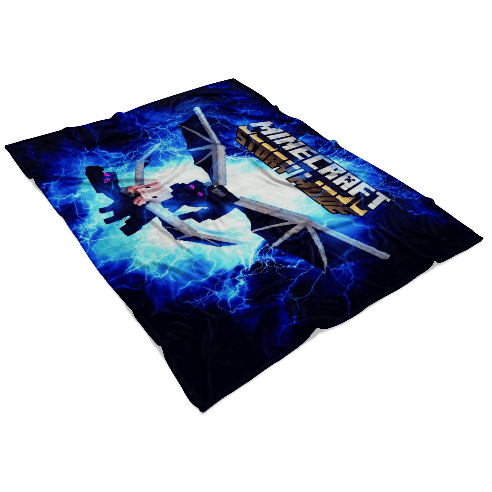 Minecraft Fleece Blanket Ender Dragon Electric Black Blanket - Lusy Store