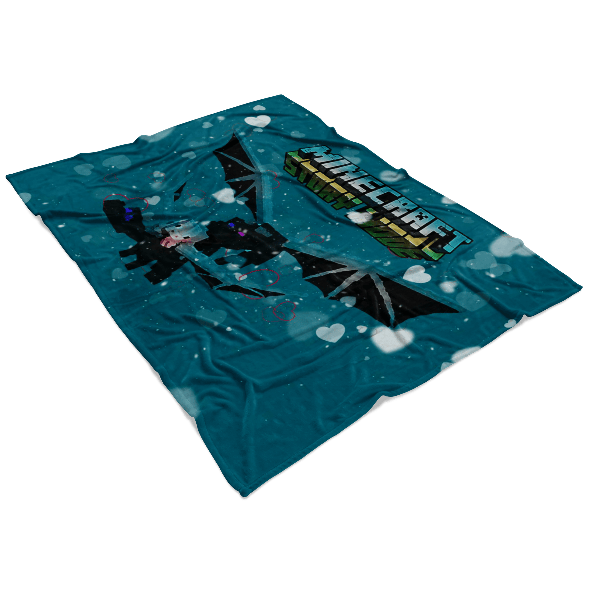 Minecraft Fleece Blanket Ender Dragon Green Blanket LS0791 - Lusy Store