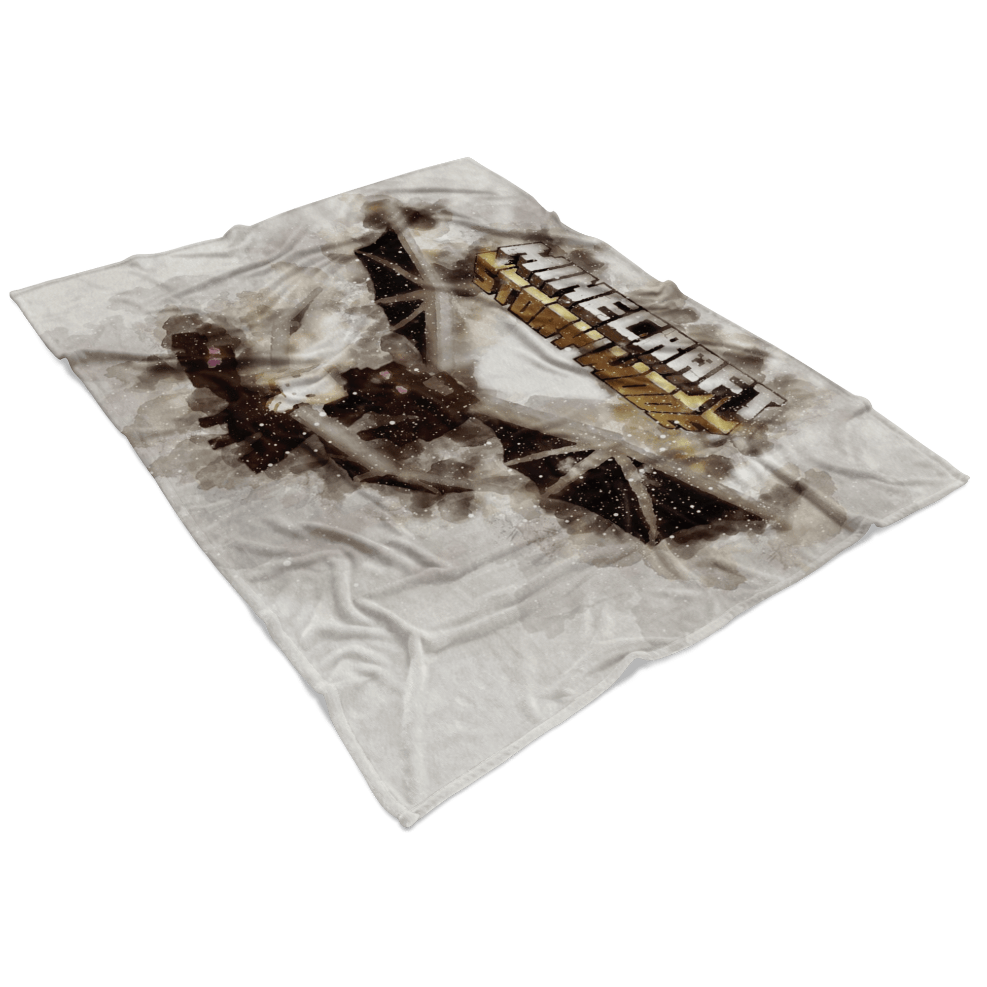 Minecraft Fleece Blanket Ender Dragon Grey Blanket LS0805 - Lusy Store