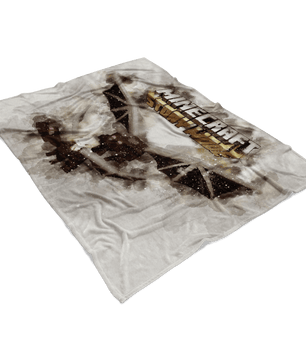 Minecraft Fleece Blanket Ender Dragon Grey Blanket LS0805 - Lusy Store