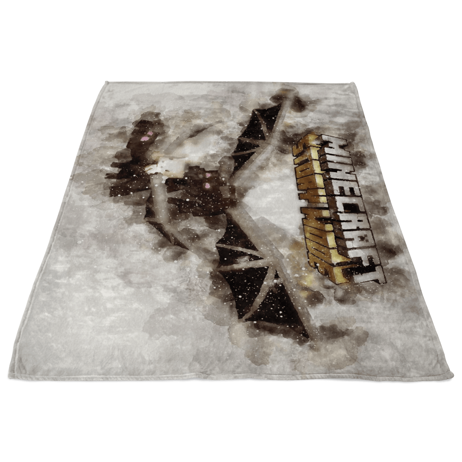 Minecraft Fleece Blanket Ender Dragon Grey Blanket LS0805 - Lusy Store