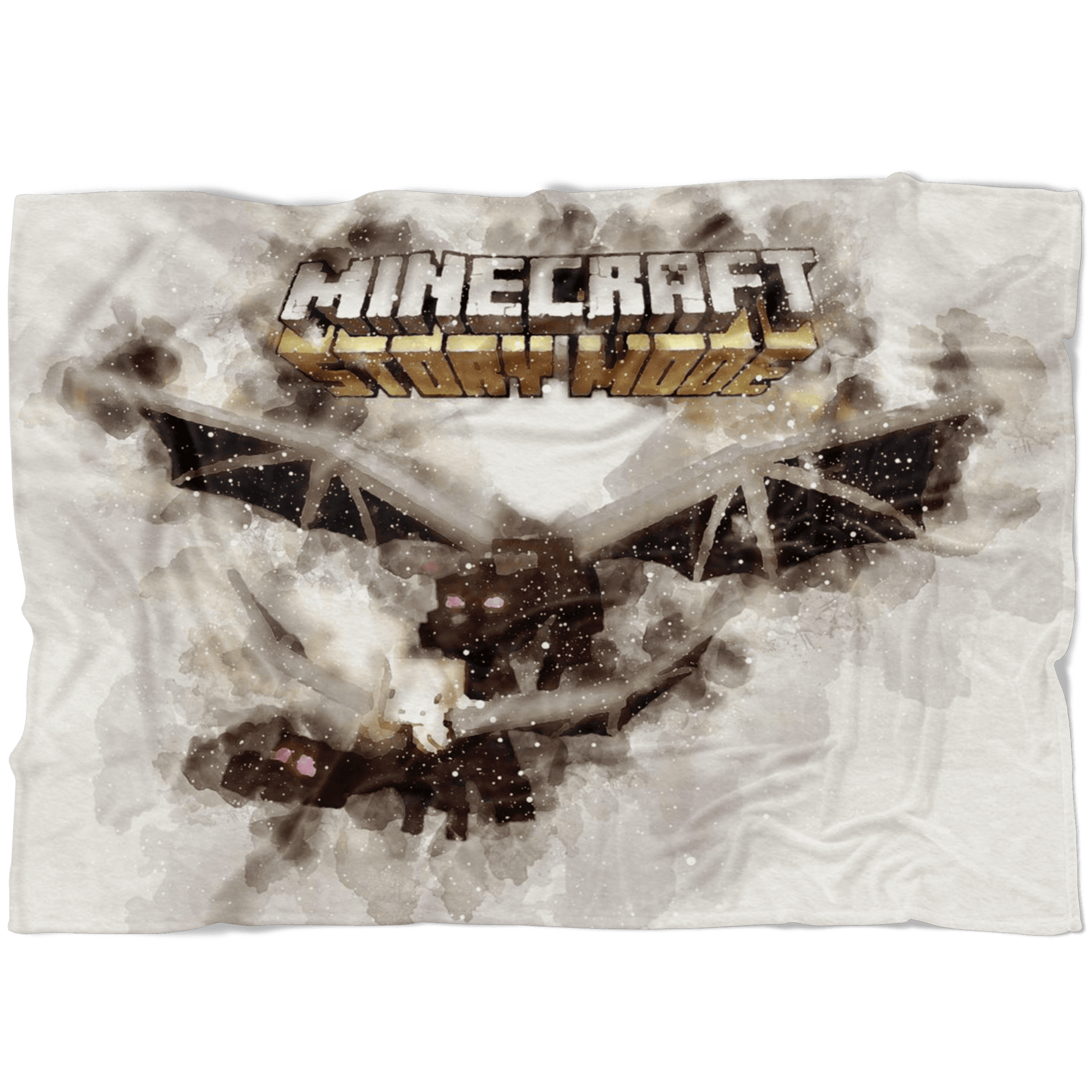 Minecraft Fleece Blanket Ender Dragon Grey Blanket LS0805 - Lusy Store