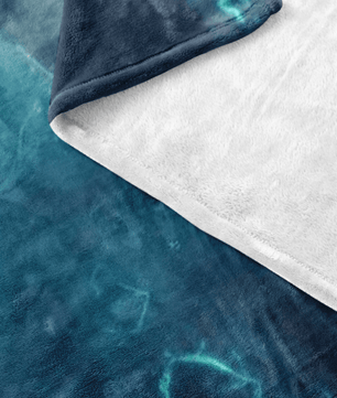 Minecraft Fleece Blanket Ender Dragon Impulse Blue Blanket - Lusy Store