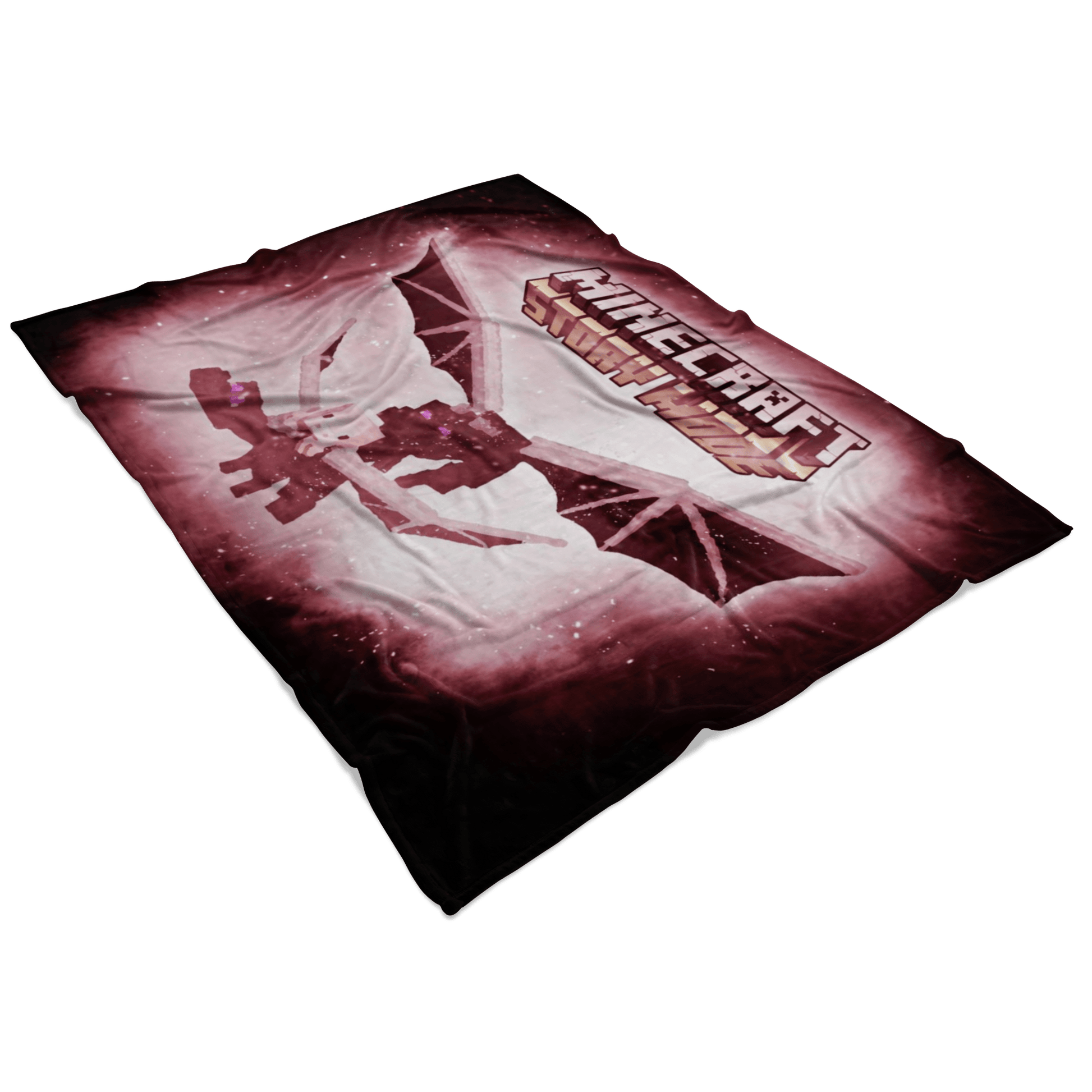 Minecraft Fleece Blanket Ender Dragon Pink Blanket LS0778 - Lusy Store