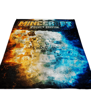 Minecraft Fleece Blanket Epic Black Blanket - Lusy Store