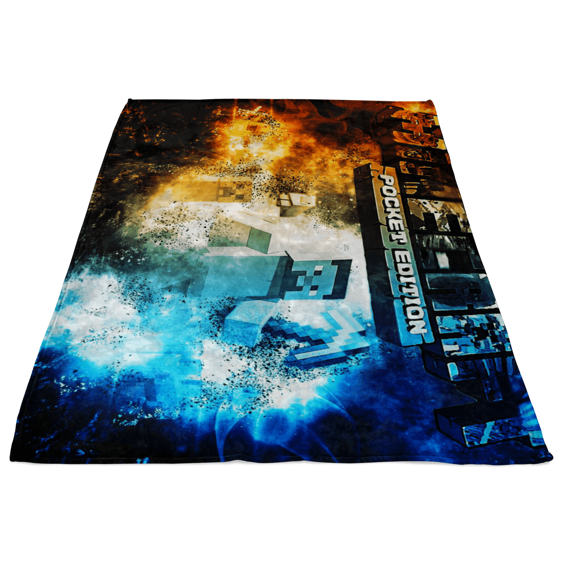 Minecraft Fleece Blanket Epic Black Blanket - Lusy Store