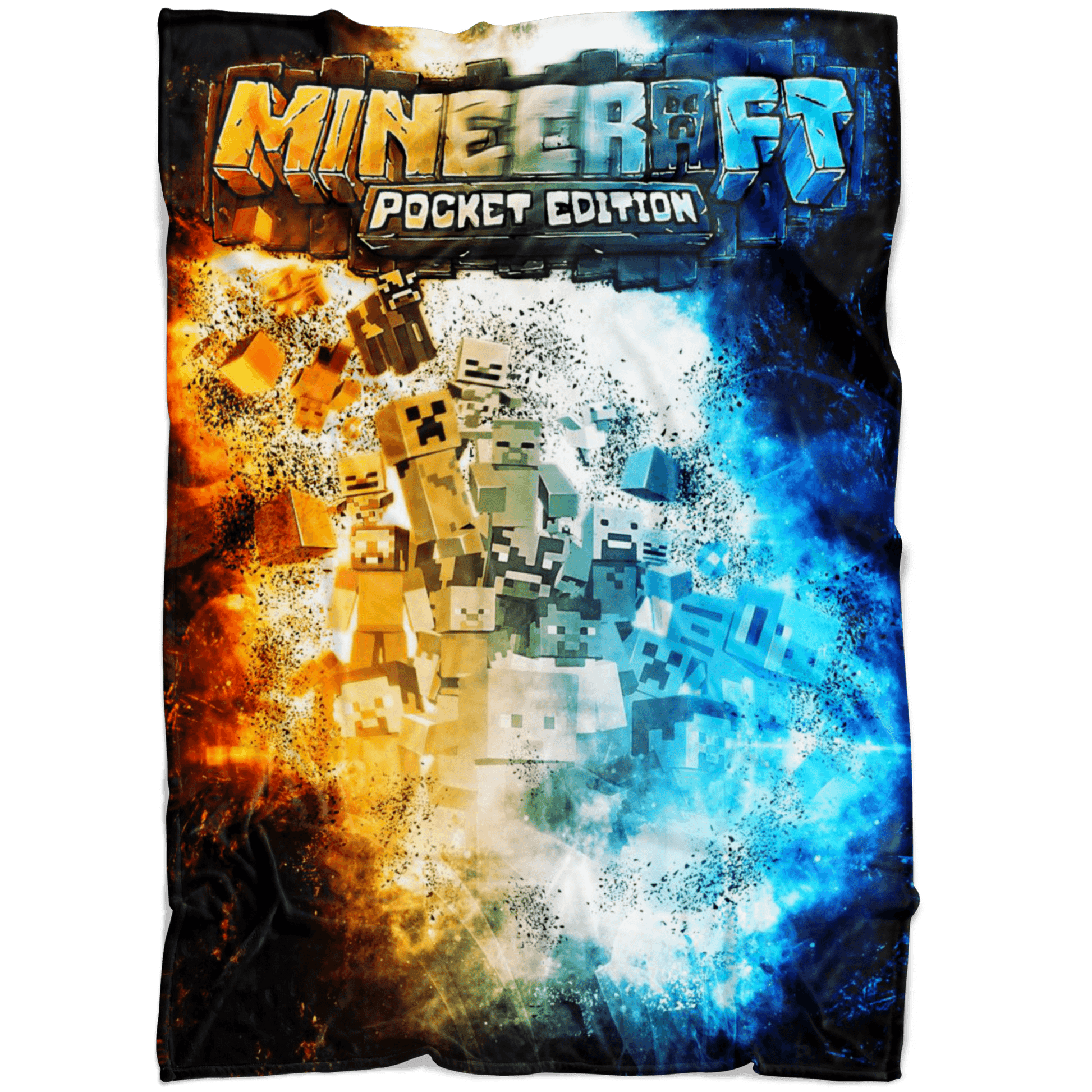 Minecraft Fleece Blanket Epic Black Blanket - Lusy Store