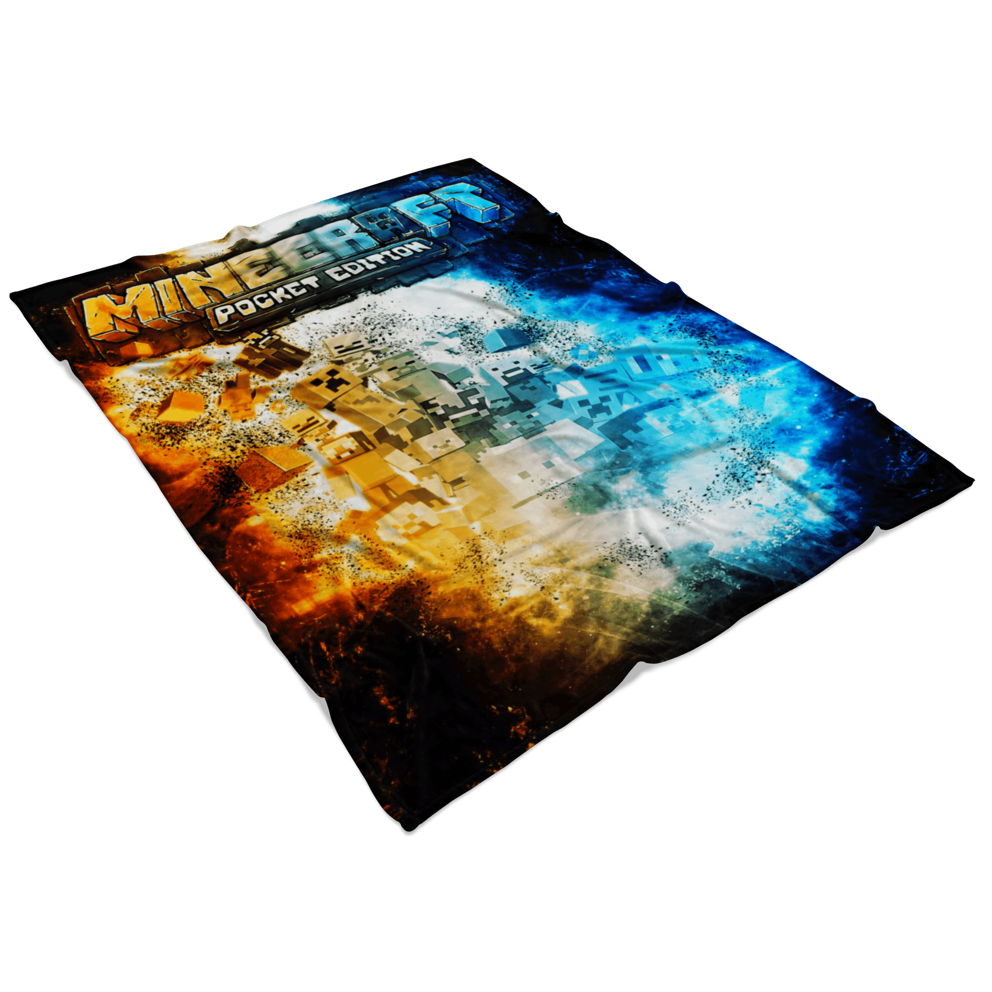 Minecraft Fleece Blanket Epic Black Blanket - Lusy Store