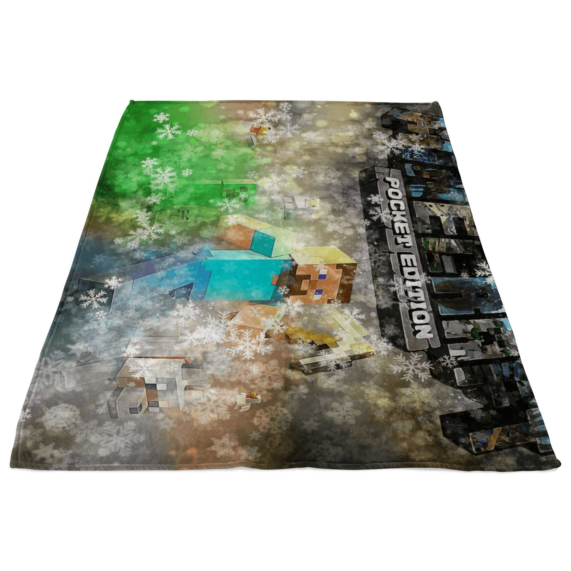 Minecraft Fleece Blanket Flex Colorful Blanket - Lusy Store