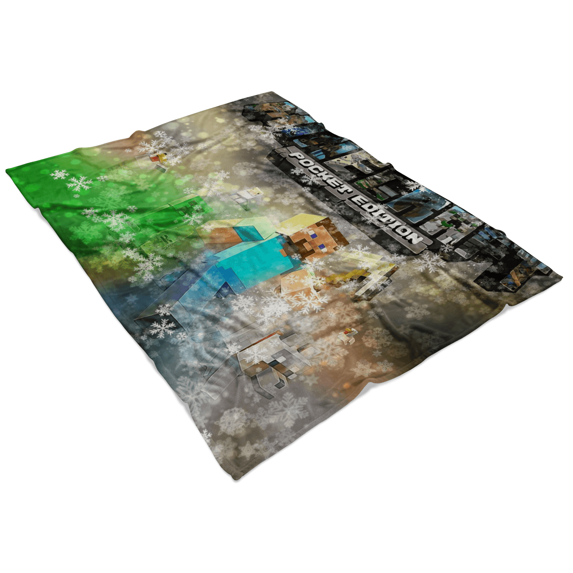 Minecraft Fleece Blanket Flex Colorful Blanket - Lusy Store