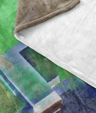 Minecraft Fleece Blanket Grunge Blanket - Lusy Store