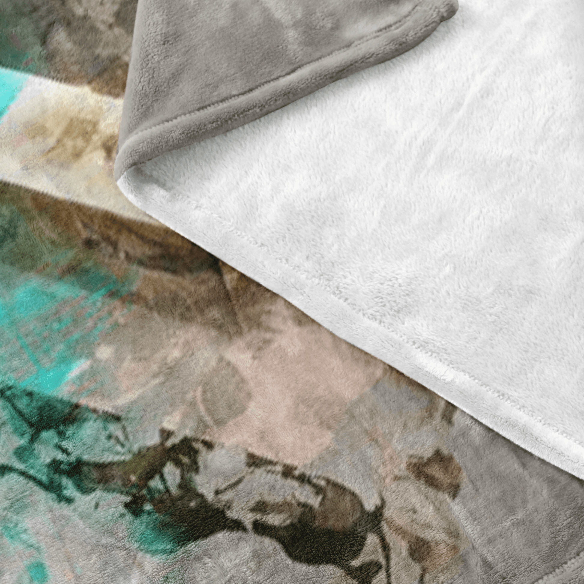 Minecraft Fleece Blanket Grunge Grey Blanket - Lusy Store