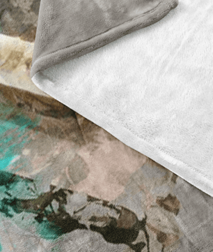 Minecraft Fleece Blanket Grunge Grey Blanket - Lusy Store