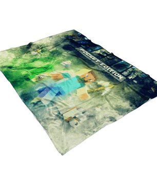 Minecraft Fleece Blanket Haze Colorful Blanket - Lusy Store