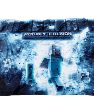 Minecraft Fleece Blanket Infinity Black Blanket - Lusy Store