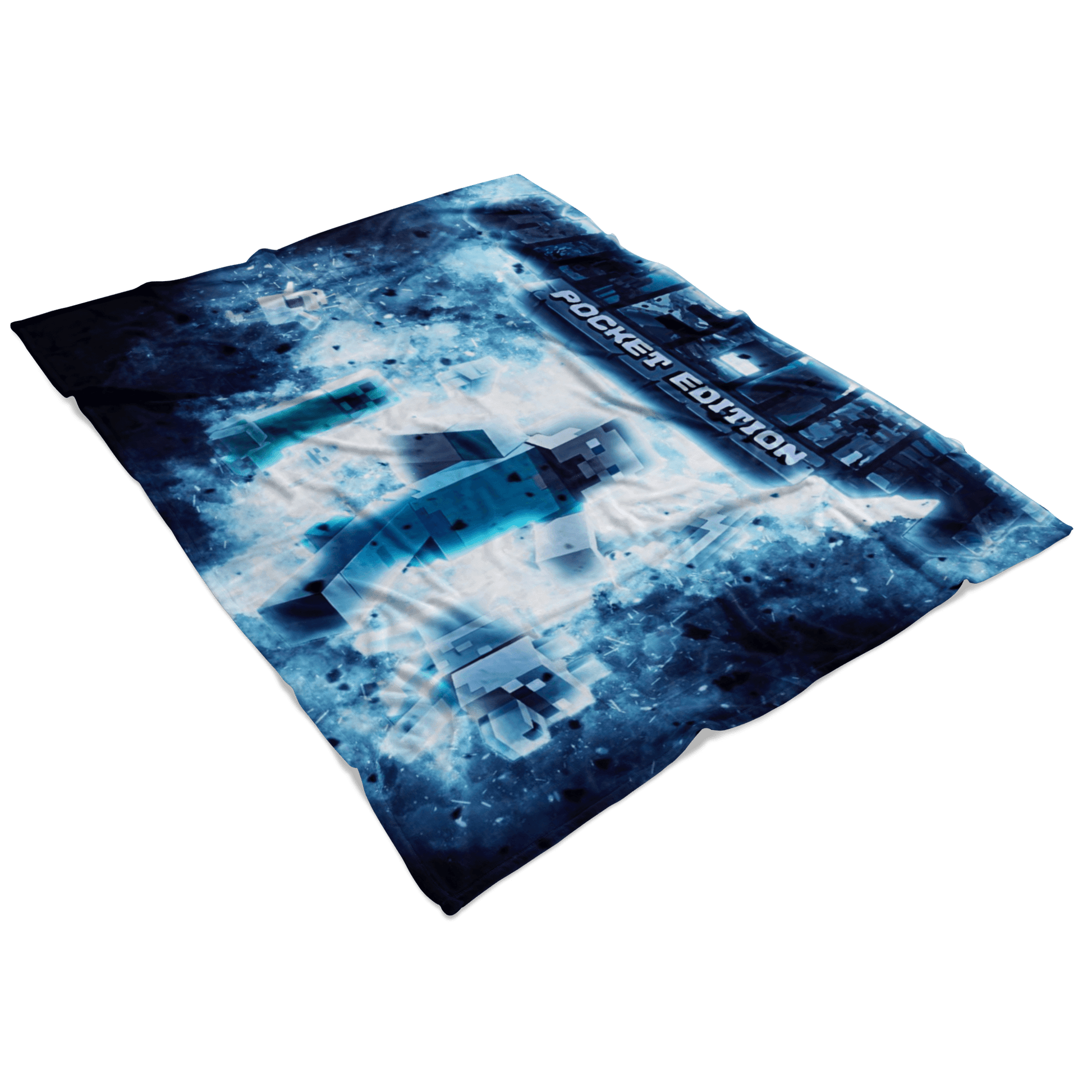Minecraft Fleece Blanket Infinity Black Blanket - Lusy Store