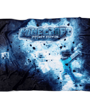 Minecraft Fleece Blanket Infinity Black Blanket - Lusy Store