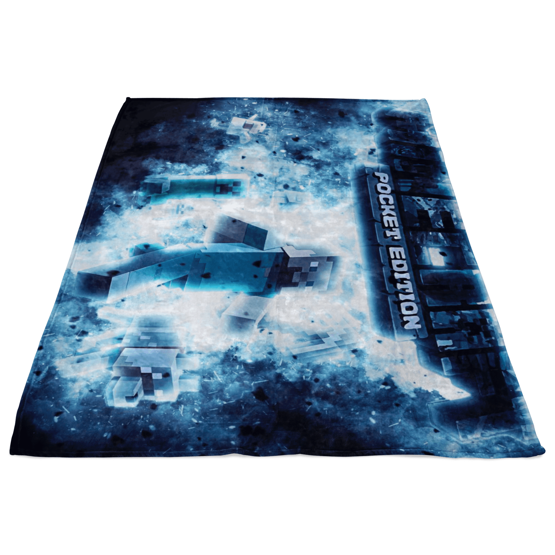Minecraft Fleece Blanket Infinity Black Blanket - Lusy Store