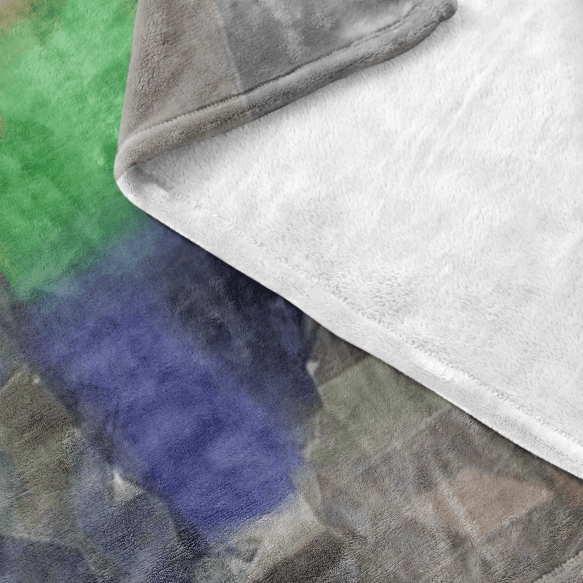 Minecraft Fleece Blanket Low Poly Art Blanket - Lusy Store