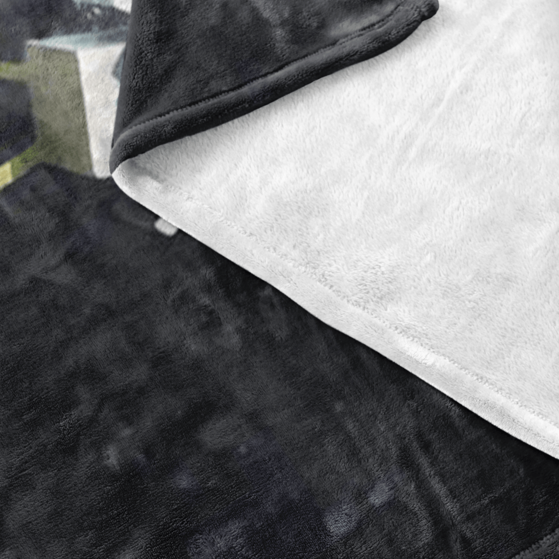 Minecraft Fleece Blanket Minecraft Love Black Blanket LS0730 - Lusy Store