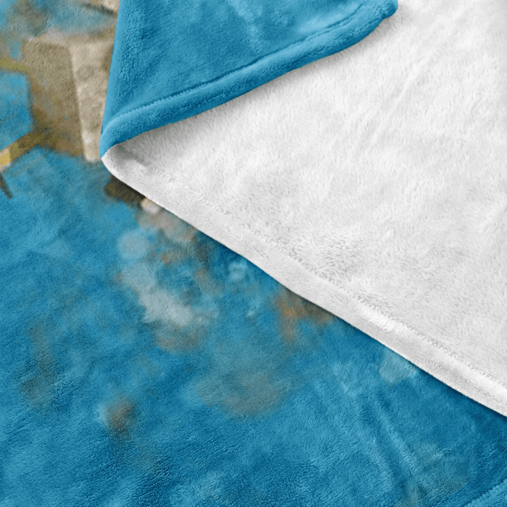 Minecraft Fleece Blanket Minecraft Love Blue Blanket LS0773 - Lusy Store