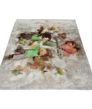 Minecraft Fleece Blanket Minecraft Love GreyBlanket LS0807 - Lusy Store