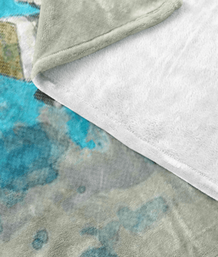 Minecraft Fleece Blanket Minecraft Love Mix Art Grey Blanket - Lusy Store