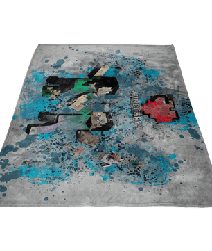 Minecraft Fleece Blanket Minecraft Love Modernity Blanket - Lusy Store
