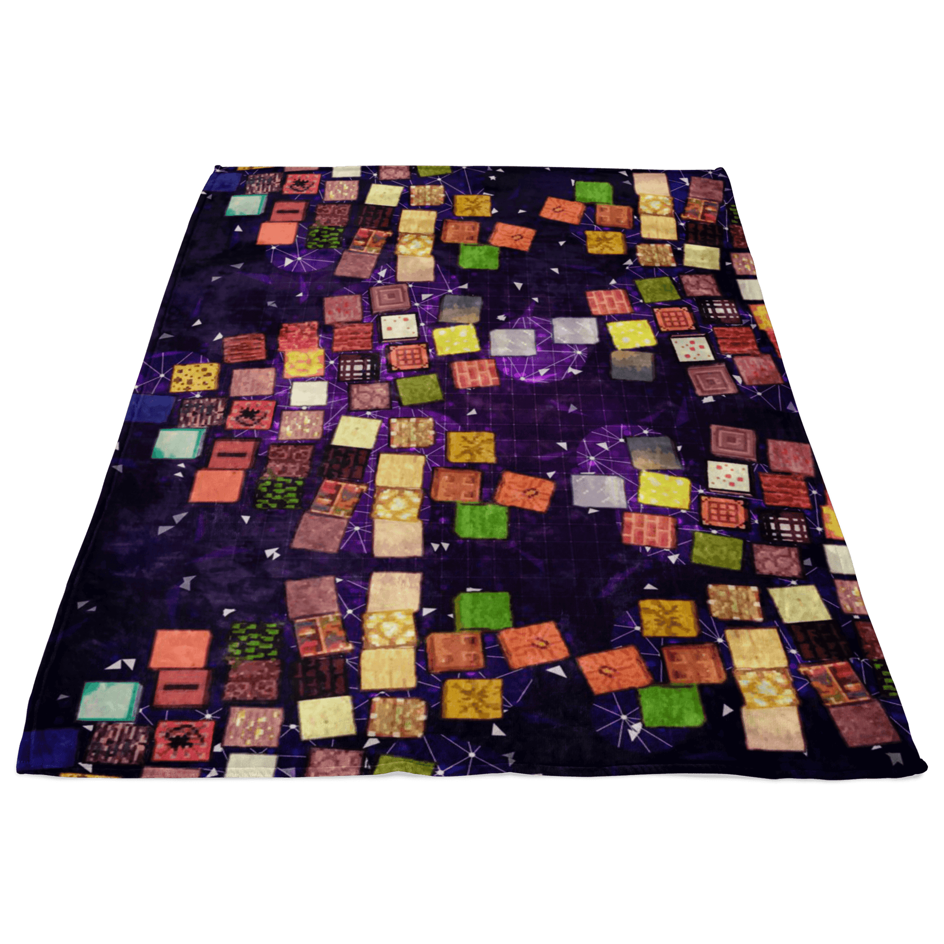 Minecraft Fleece Blanket Minecraft Note Black Blanket Warm And Super Comfortable Best Gift For Kids LS0704 - Lusy Store
