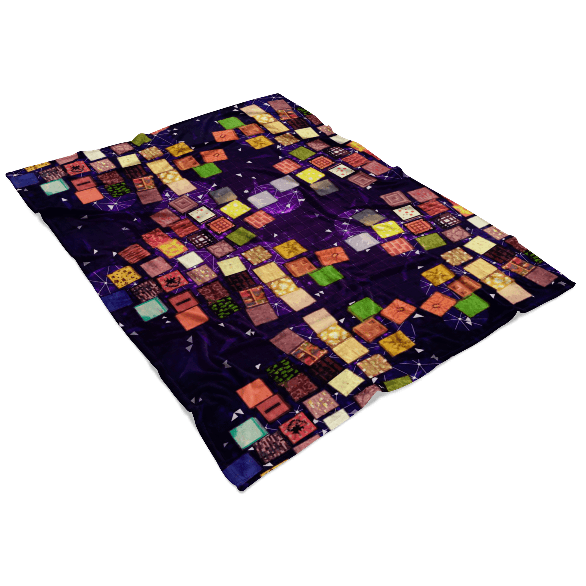 Minecraft Fleece Blanket Minecraft Note Black Blanket Warm And Super Comfortable Best Gift For Kids LS0704 - Lusy Store