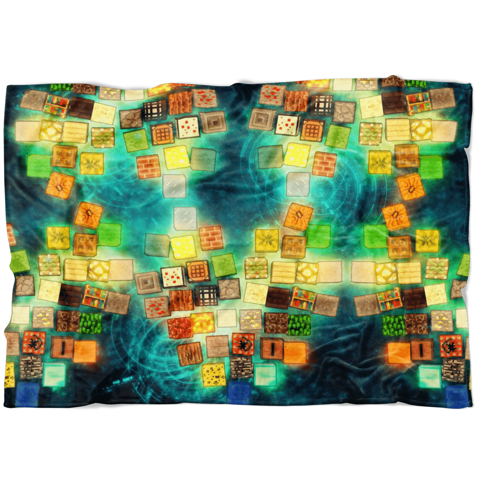 Minecraft Fleece Blanket Minecraft Note Black Blanket LS0760 - Lusy Store