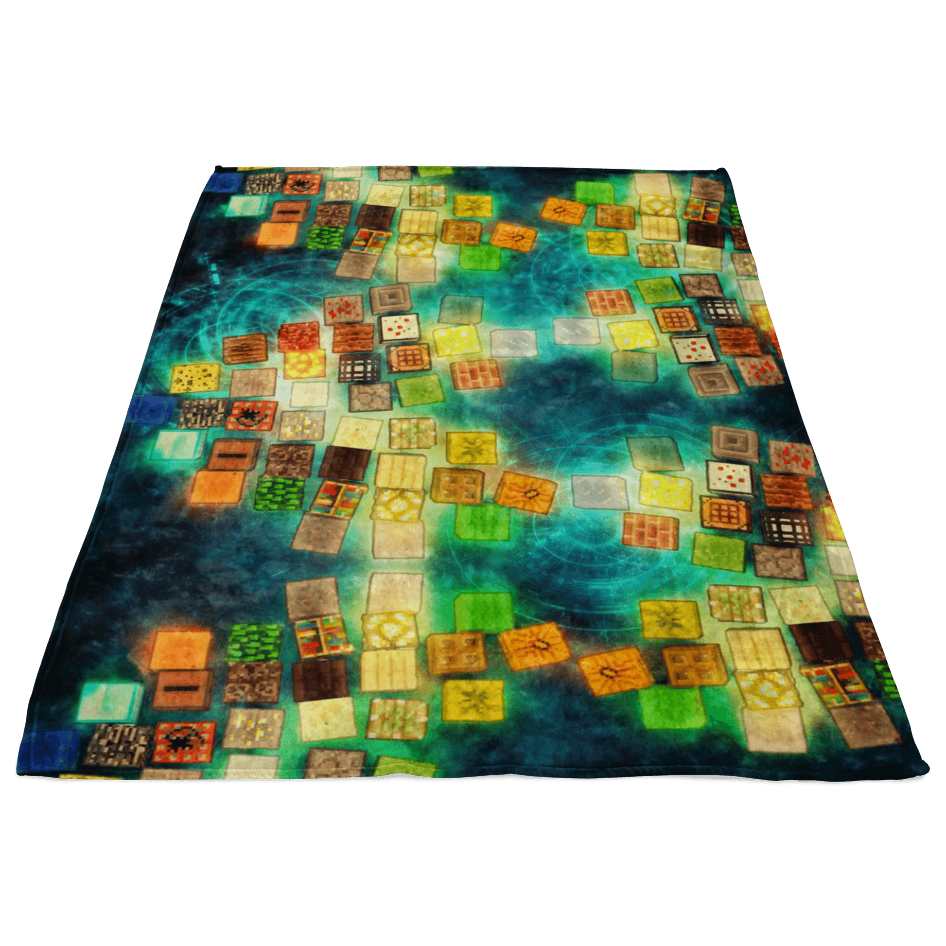 Minecraft Fleece Blanket Minecraft Note Black Blanket LS0760 - Lusy Store