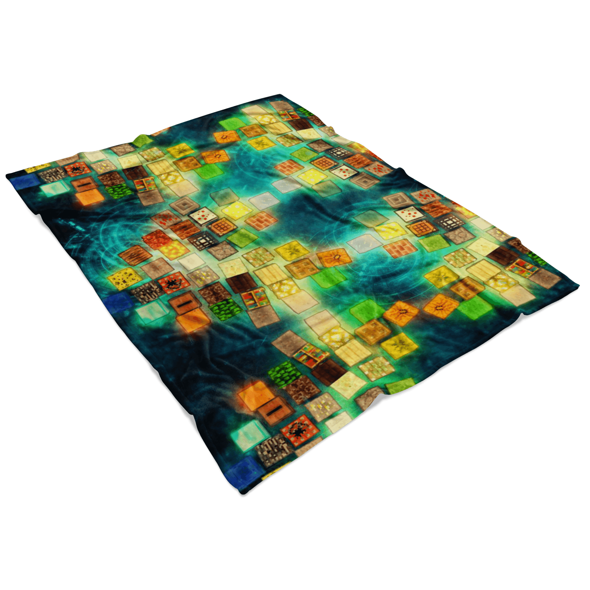 Minecraft Fleece Blanket Minecraft Note Black Blanket LS0760 - Lusy Store