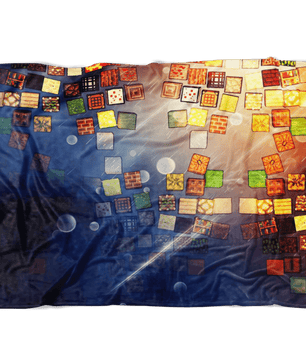 Minecraft Fleece Blanket Minecraft Note Block Battlefield Colorful Blanket - Lusy Store