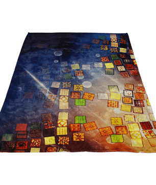 Minecraft Fleece Blanket Minecraft Note Block Battlefield Colorful Blanket - Lusy Store