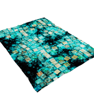 Minecraft Fleece Blanket Minecraft Note Block Blue Blanket - Lusy Store