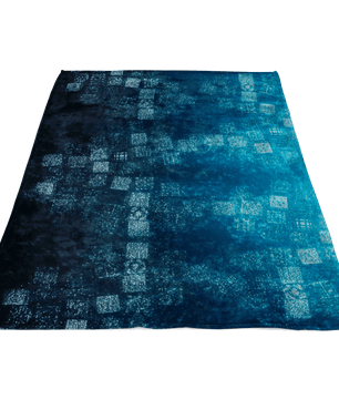 Minecraft Fleece Blanket Minecraft Note Block Bubbles Blue Blanket - Lusy Store