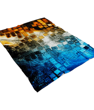 Minecraft Fleece Blanket Minecraft Note Block Commando Black Blanket - Lusy Store
