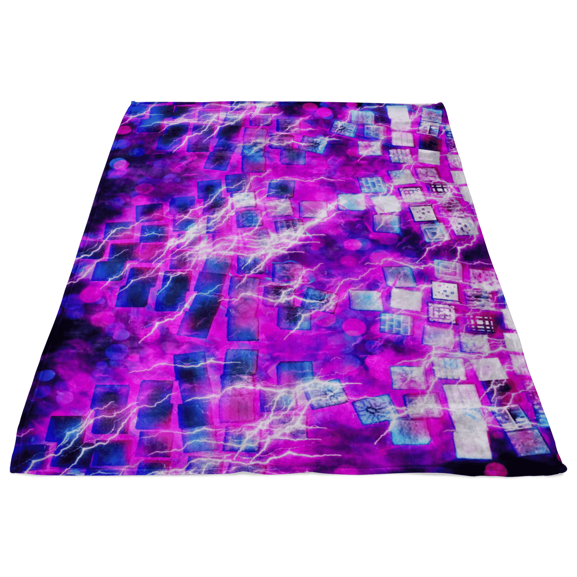 Minecraft Fleece Blanket Minecraft Note Block Energy Black Blanket - Lusy Store