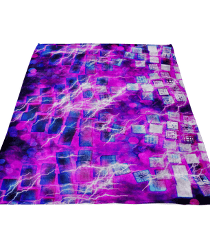 Minecraft Fleece Blanket Minecraft Note Block Energy Black Blanket - Lusy Store
