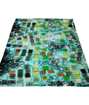 Minecraft Fleece Blanket Minecraft Note Block Frozen Glory Black Blanket - Lusy Store