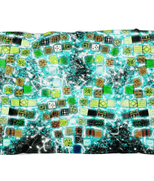 Minecraft Fleece Blanket Minecraft Note Block Frozen Glory Black Blanket - Lusy Store