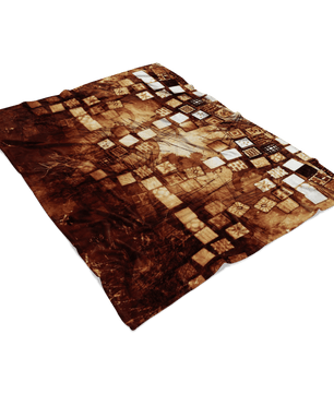 Minecraft Fleece Blanket Minecraft Note Block Grunge Black Blanket - Lusy Store