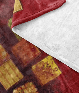 Minecraft Fleece Blanket Minecraft Note Red Blanket LS0801 - Lusy Store