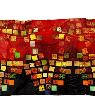 Minecraft Fleece Blanket Minecraft Note Red Blanket LS0801 - Lusy Store