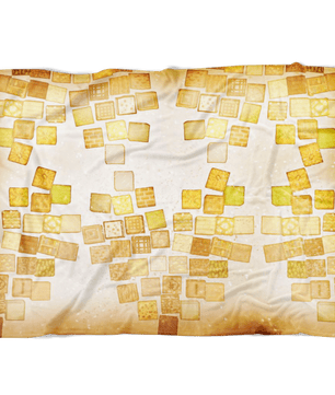 Minecraft Fleece Blanket Minecraft Note Yellow Blanket LS0788 - Lusy Store