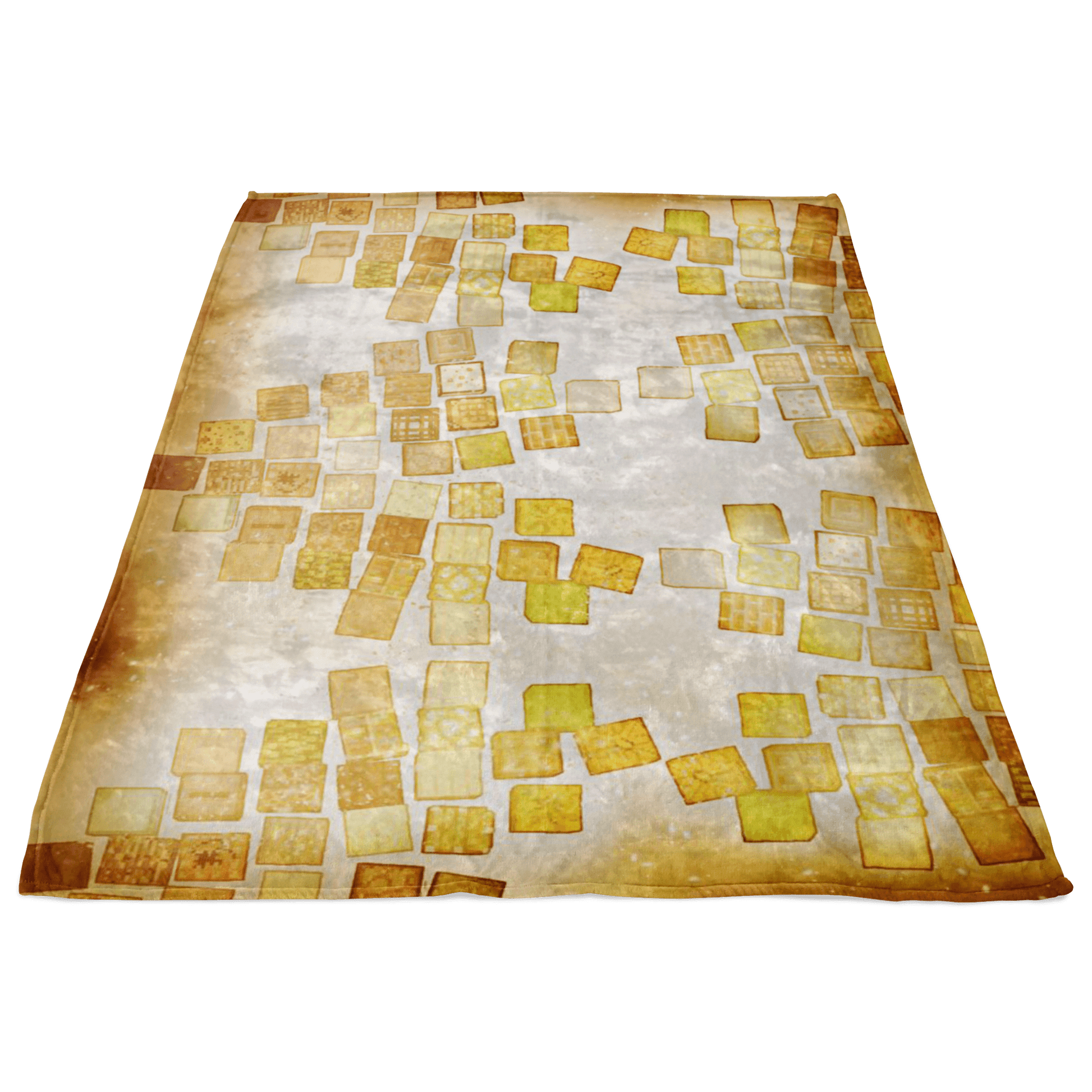 Minecraft Fleece Blanket Minecraft Note Yellow Blanket LS0788 - Lusy Store