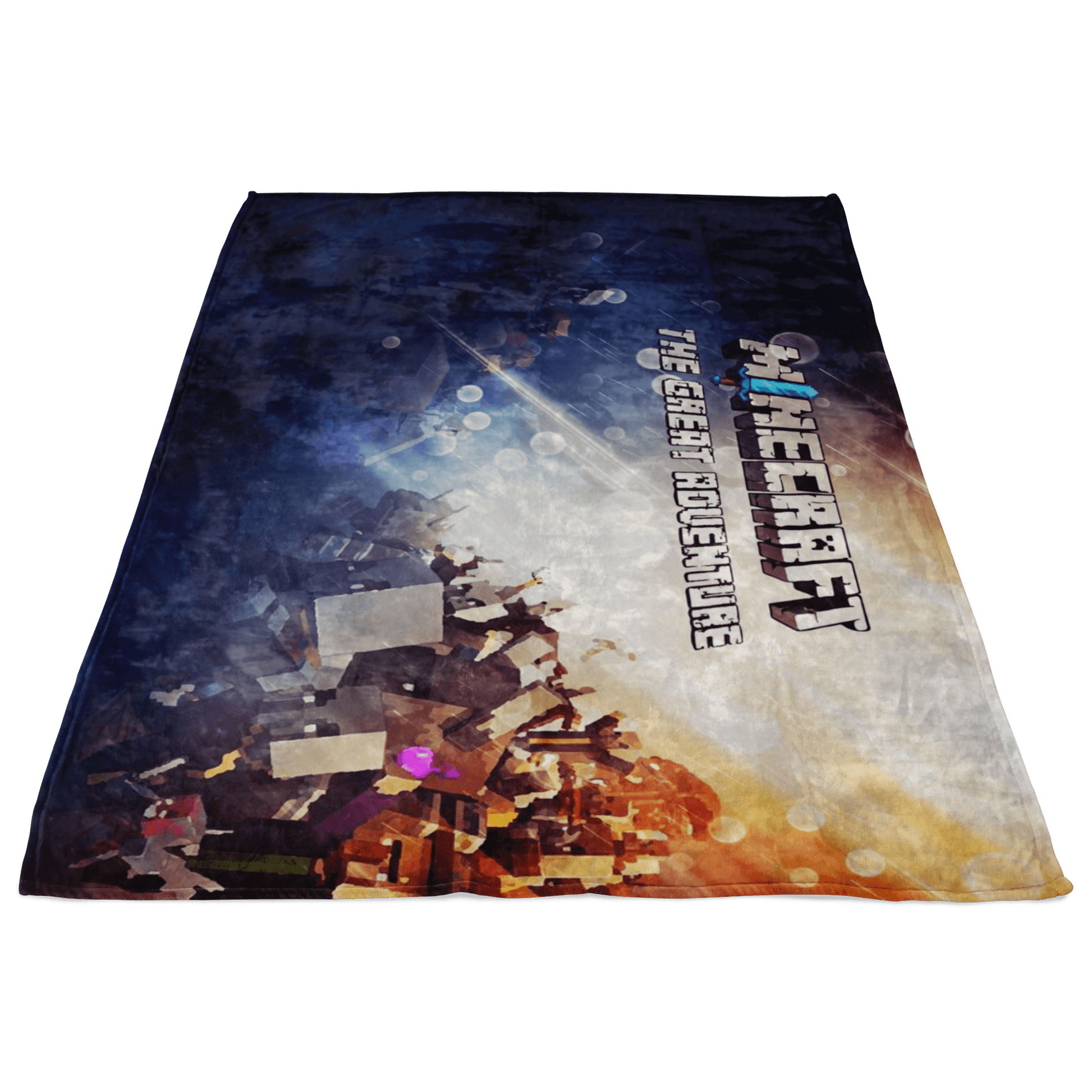 Minecraft Fleece Blanket Minecraft War Battlefield Colorful Blanket - Lusy Store